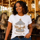 Carrousels Merry-Go-Round Tee