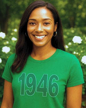 Links 1946 Rhinestone Tee