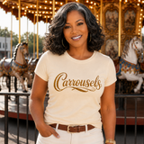 Carrousels Script Tee