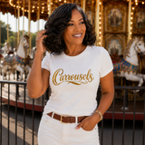 Carrousels Script Tee
