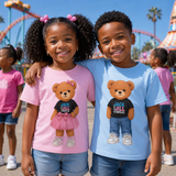Jack and Jill Jax the Bear Tee - Youth