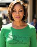 Links Logo Rhinestone Long Sleeve Tee