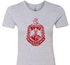 Delta Sigma Theta Red Glitter Crest Tee