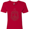 Delta Sigma Theta Red Glitter Crest Tee