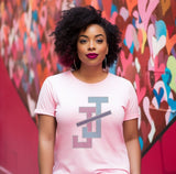 Jack and Jill Interlocking J Logo Short Sleeve Tee