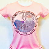 Jack and Jill Color Rhinestone Logo Short Sleeve Tee