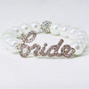 Bride White Pearl Bracelet